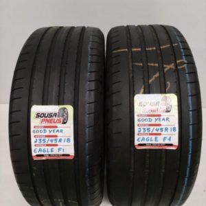 2 pneus 235-45-18 Good year Eagle F1