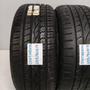 2 pneus Semi novos 255-50-19 Continental