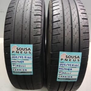 2 p eus semi novos 205-75-16C Pirelli