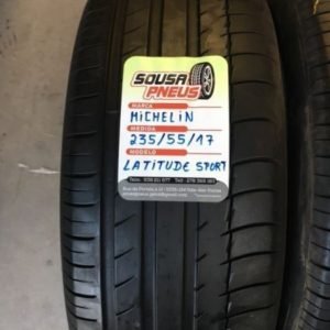 2 pneus semi novos Michelin 235/55/17
