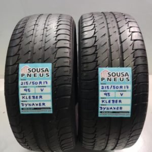 2 pneus semi novos 215-50-17 Kleber