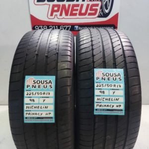 2 pneus semi novos 225-50-17 Michelin