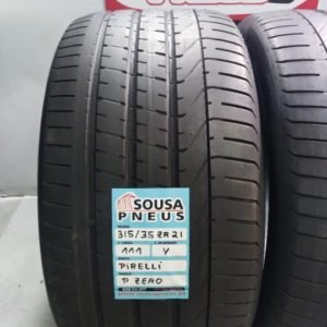 2 pneus semi novos 315-35-21 Pirelli