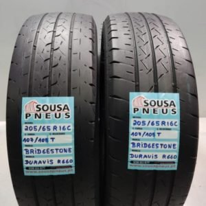 2 pneus semi novos 205-65-16C Firestone