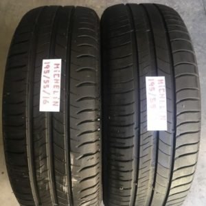 2 pneus completamente novos Michelin 195/55/16