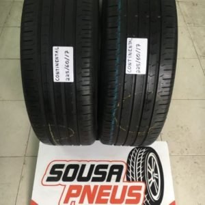 2 pneus semi novos  225/60R17 Continental - em sua casa