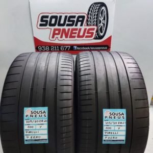 2 pneus semi novos 305-30- 21 Pirelli