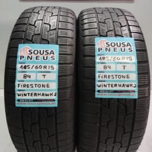 2 pneus semi novos 185-60-15 Firestone