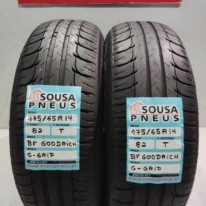 2 pneus semi novos 175-65-14 BF Goodrich