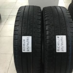2 pneus semi novos Michelin 215-70-15