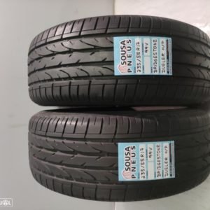 2 pneus semi novos 235-55-17 Bridgestone