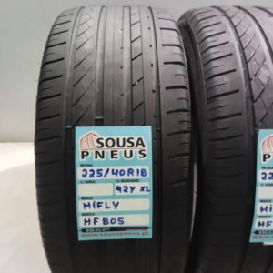 2 pneus semi novos 225-40-18 Hifly