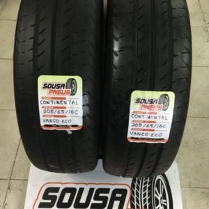 2 pneus 205/65/16C - continental