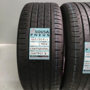 2 pneus como novos 235-55-17 Continental