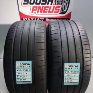 2 pneus semi novos 295-35-21 Pirelli