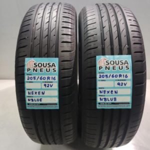 2 pneus completamente novos  205-60-16 Nexen