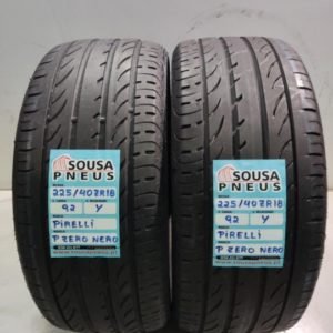 2 pneus semi novos 225-40-18 Pirelli