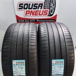2 pneus semi novos 315-35-21 Pirelli