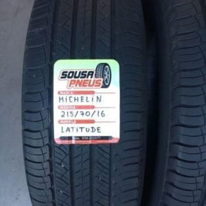 2 pneus semi novos Michelin 215/70/16