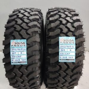 2 pneus novos 245-70-16 Nelcaf ( recauchutados)