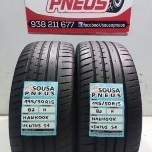 2 pneus semi novos 185-55-15 Imperial