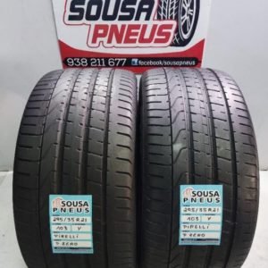 2 pneus semi novos 295-35-21 Pirelli