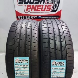 2 pneus semi novos 235-45-20 Pirelli