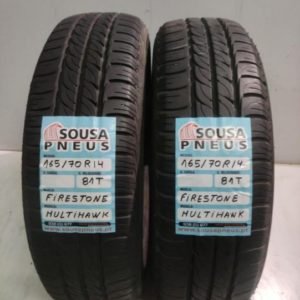2 pneus 165/70R14 Firestone - Piso 95