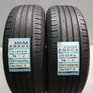 2 pneus semi novos 215-65-16 Continental