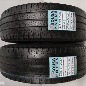 2 pneus 215-70-15C Michelin