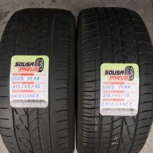 2 pneus semi novos good year 215-45-16