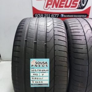 2 pneus semi novos 305-30-20 Pirelli