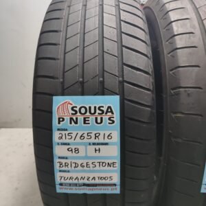 Pneus Bridgestone Turanza T005 215/65R16