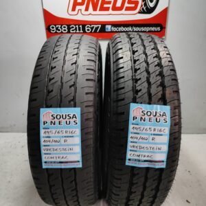 Pneus Semi Novo Vredestein Comtrac 195/R16C