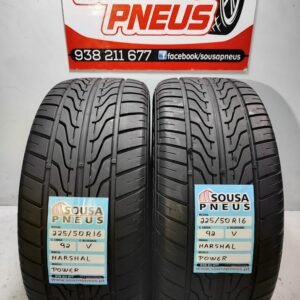 2 PNEUS SEMI NOVOS MARSHAL 225-50-16 92V