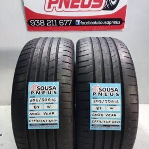 2 PNEUS GOOD  YEAR 205-50-16 87W - OFERTA DOS PORTES