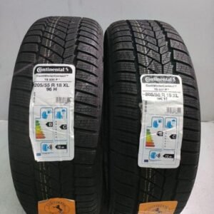 2 pneus novos 205-55r18 continental - oferta dos portes