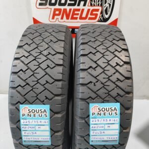 2 pneus semi novos 225-75R16C Fulda - Oferta dos Portes