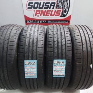 4 pneus novos 225-55r19 imperial - oferta dos portes