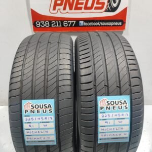 2 pneus como novos 225-45R17 Michelin - Oferta dos portes