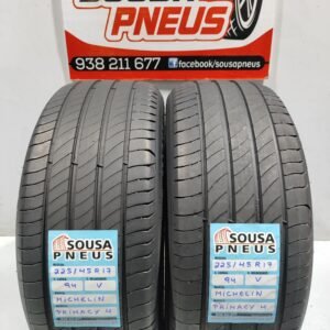 2 pneus semi novos 225-45R17 Michelin - Oferta dos Portes