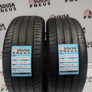 2 pneus semi novos Michelin 225-45R17 91W  primacy 4 - Oferta Portes
