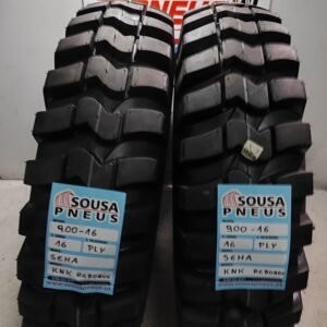 2 pneus Novos Seha 900- 16 Reboque Agrícola Oferta dos portes