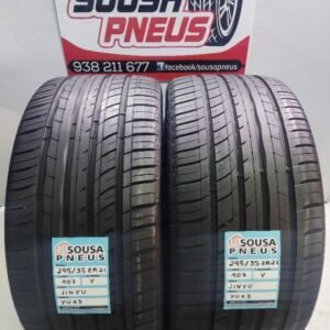 2 pneus como novos 295-35r21 jinyu - oferta dos portes