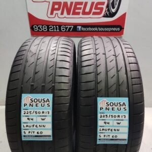 2 pneus semi novos 225-50r17 oferta dos portes 100 Euros