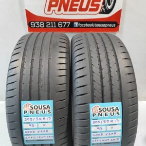 2 pneus semi novos 205-50R17 Goodyear - Oferta dos portes
