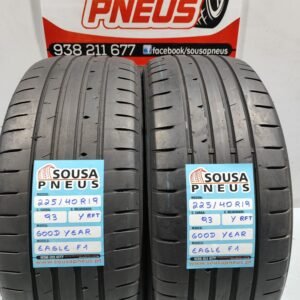 2 pneus semi novos 225-40R19 Goodyear - Oferta dos Portes