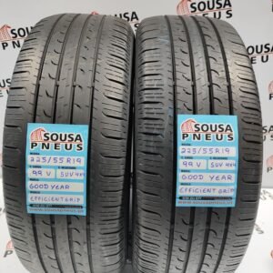 2 pneus semi novos 225-55R19 99v  Goodyear - Oferta dos Portes
